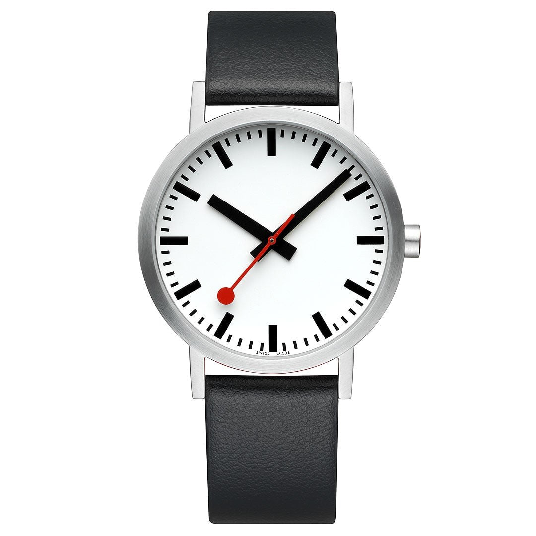 Mondaine Pure orologio 40mm acciaio minimal