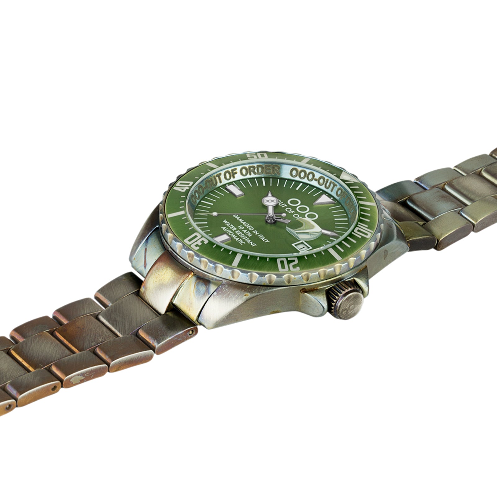 Out Of Order Automatico orologio automatico 44mm verde