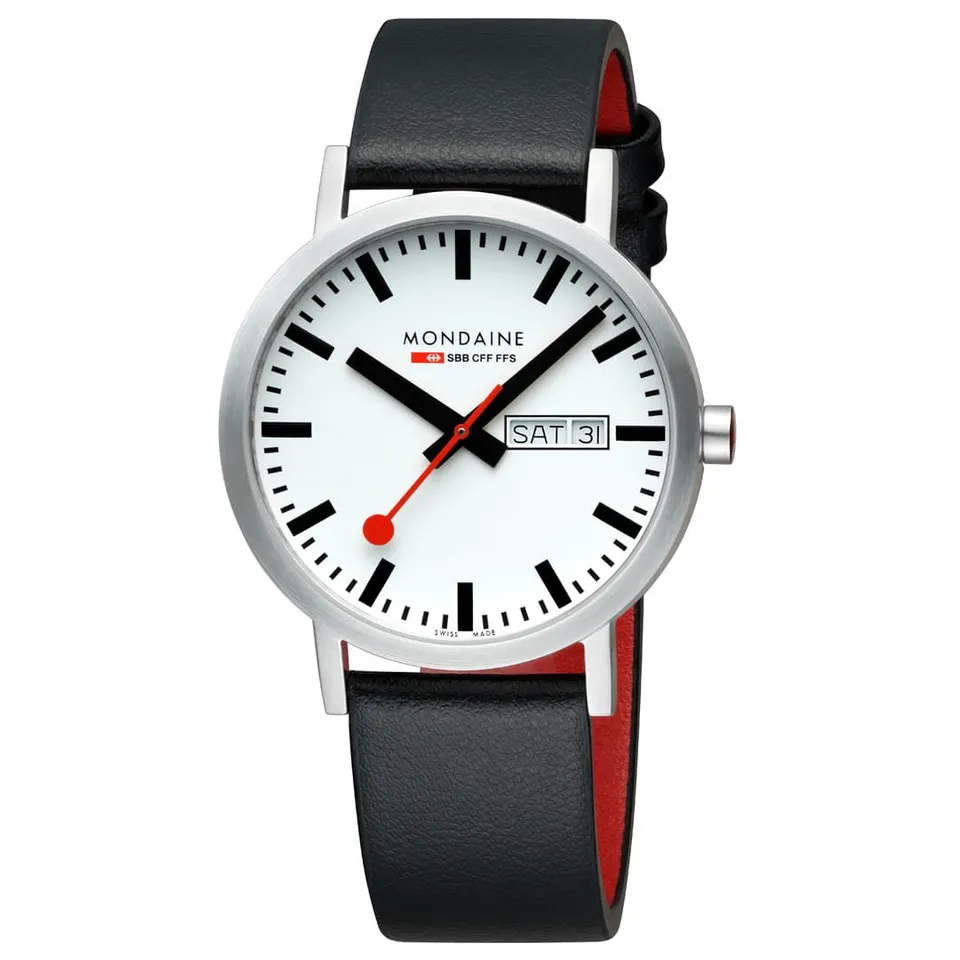 Mondaine Classic Day-Date Orologio 40 mm Quarzo
