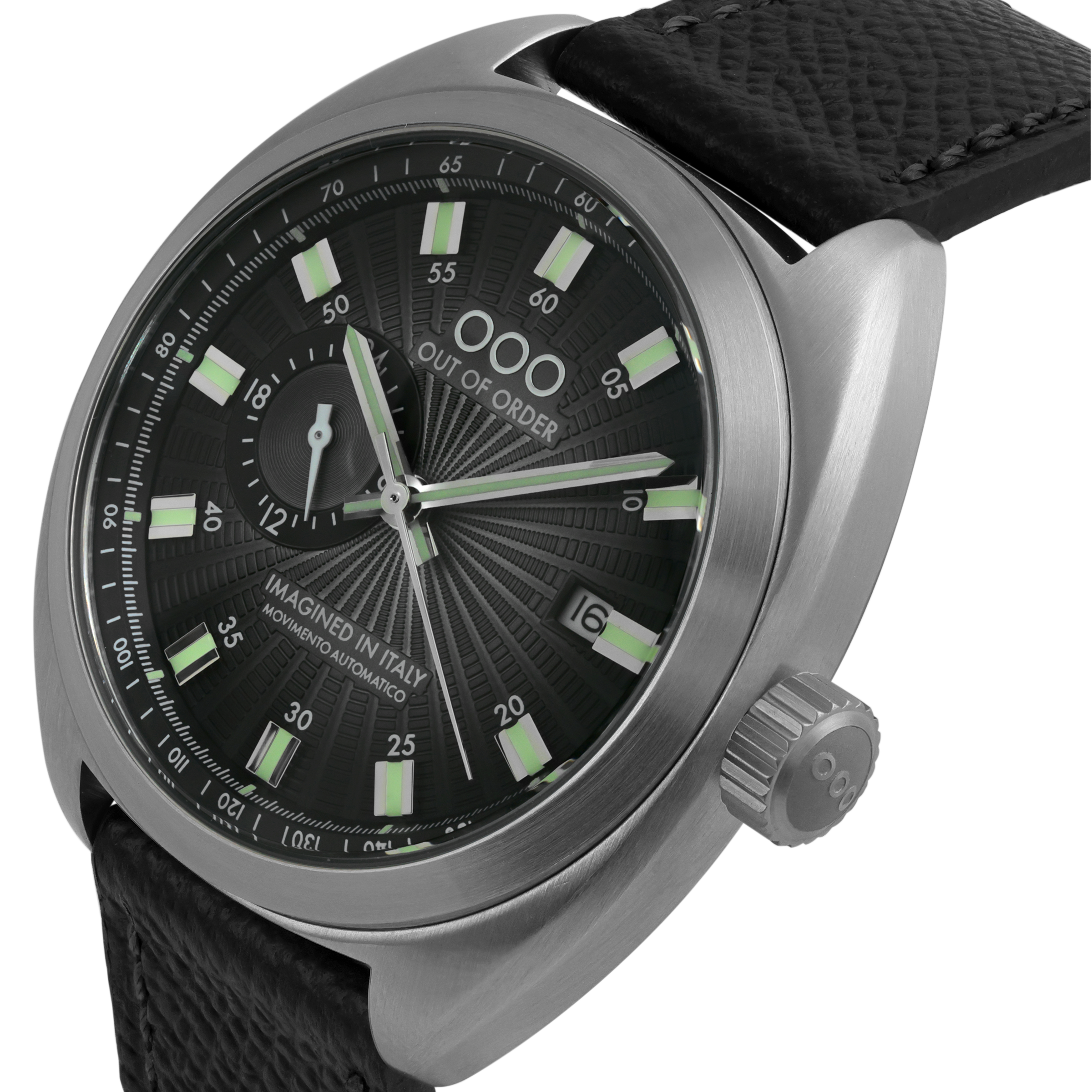 Out Of Order Torpedine Eclipse orologio automatico 42 mm nero