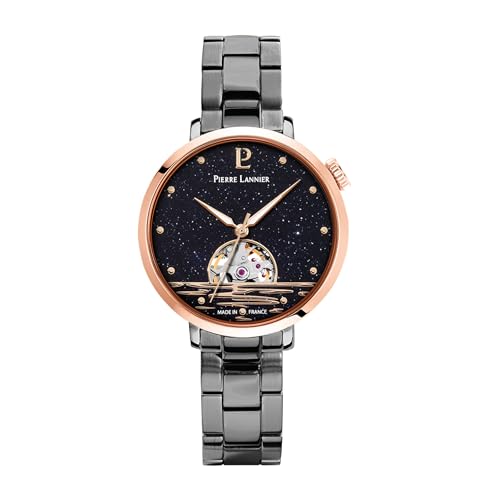 Pierre Lannier Australe orologio automatico 35mm acciaio