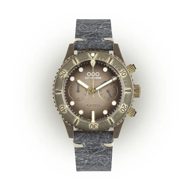 Out Of Order Fumo330 orologio cronografo bronzo