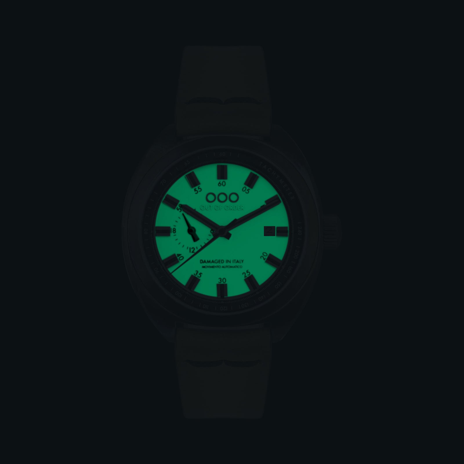 Out Of Order Torpedine Cream orologio automatico 42 mm