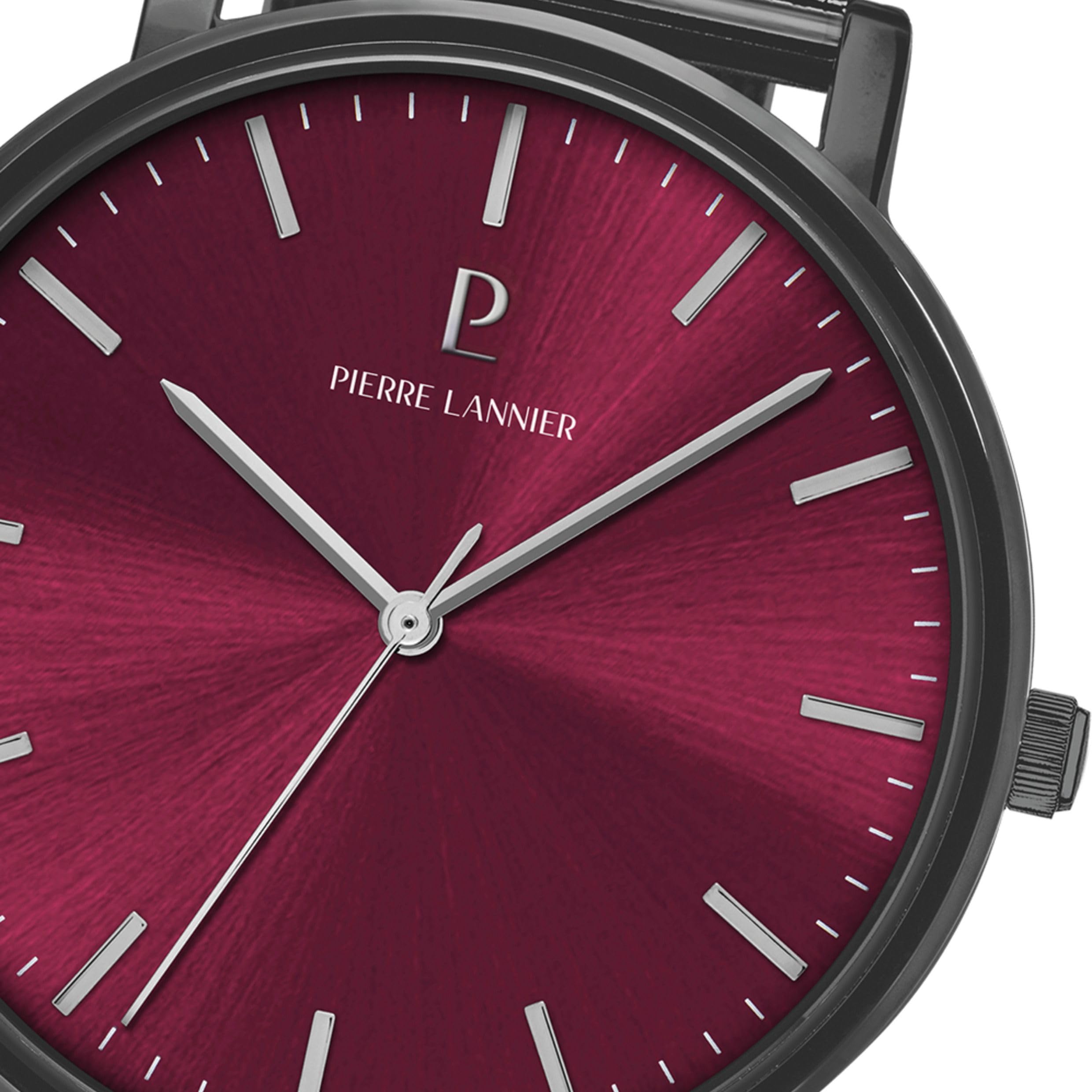 Pierre Lannier Essential 216J459 orologio bordeaux 40,5 mm