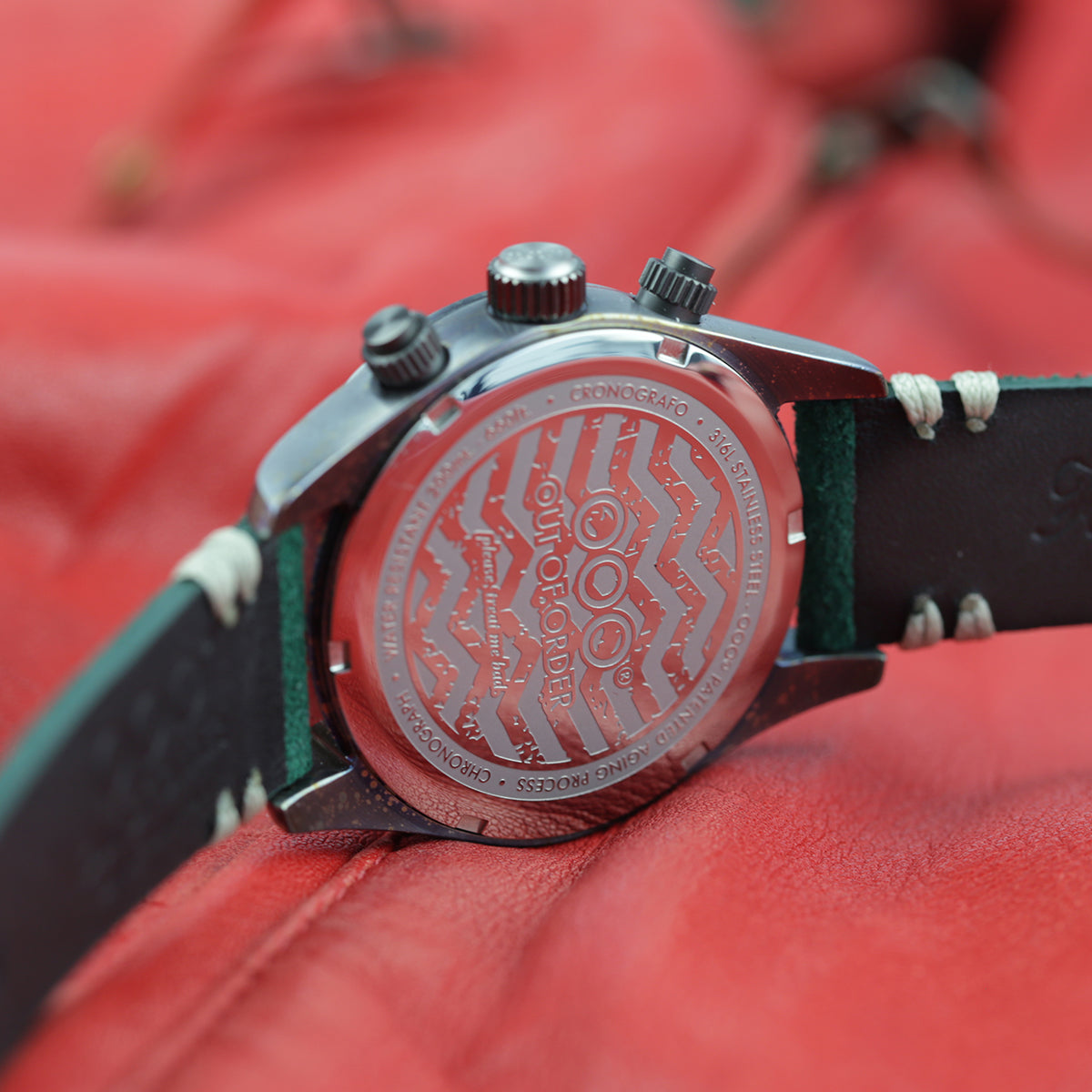 Out Of Order Sporty Royal Green cronografo 40 mm verde