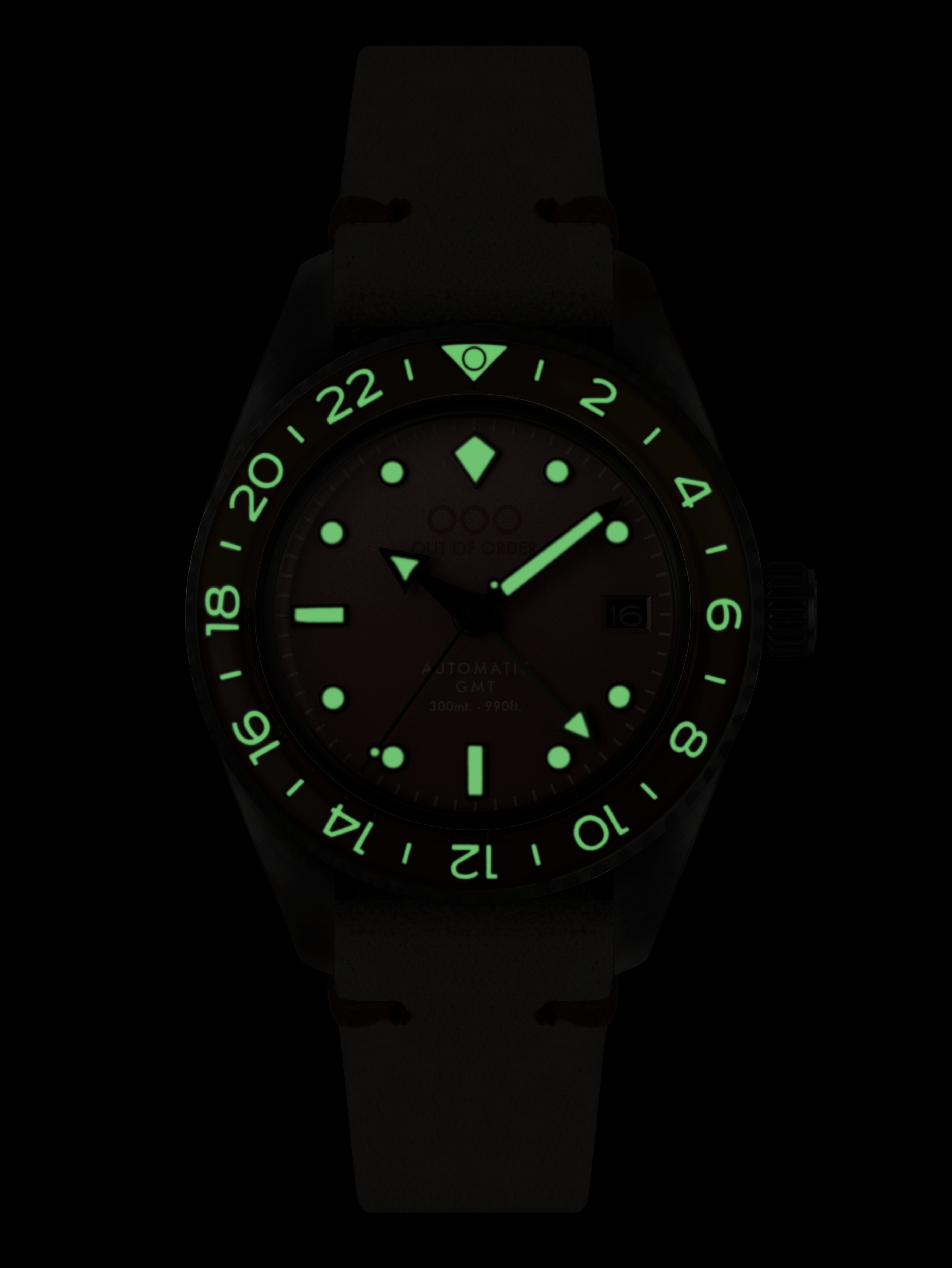 Out Of Order Shaker Scotch GMT automatico 40mm marrone