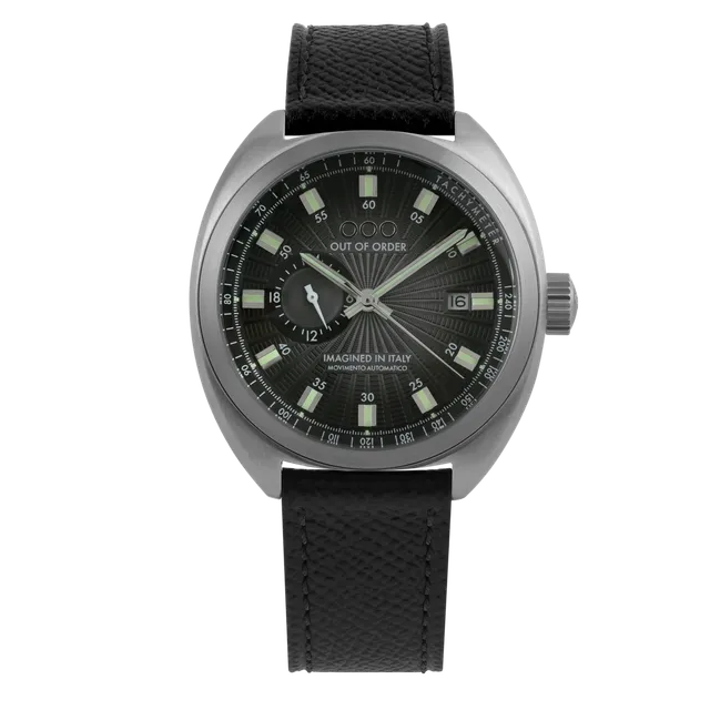 Out Of Order Torpedine Eclipse orologio automatico 42 mm nero