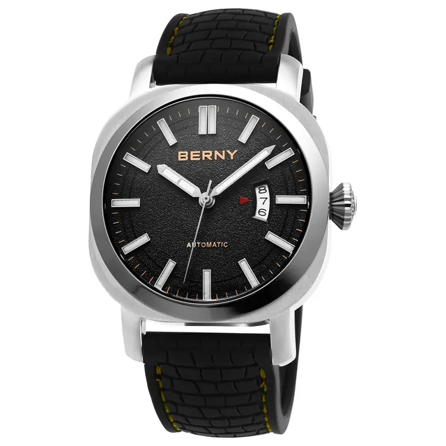 Berny Orologio Automatico Uomo Acciaio 10ATM