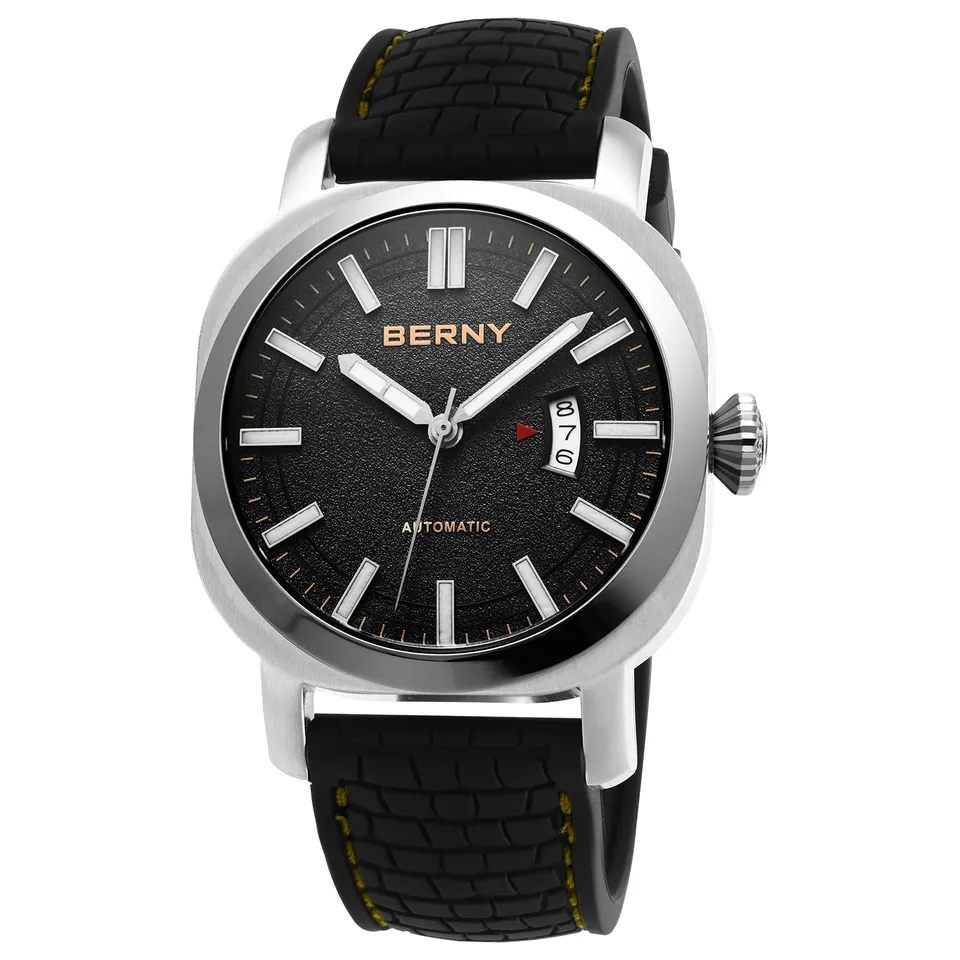 Berny Orologio Automatico Uomo Acciaio 10ATM