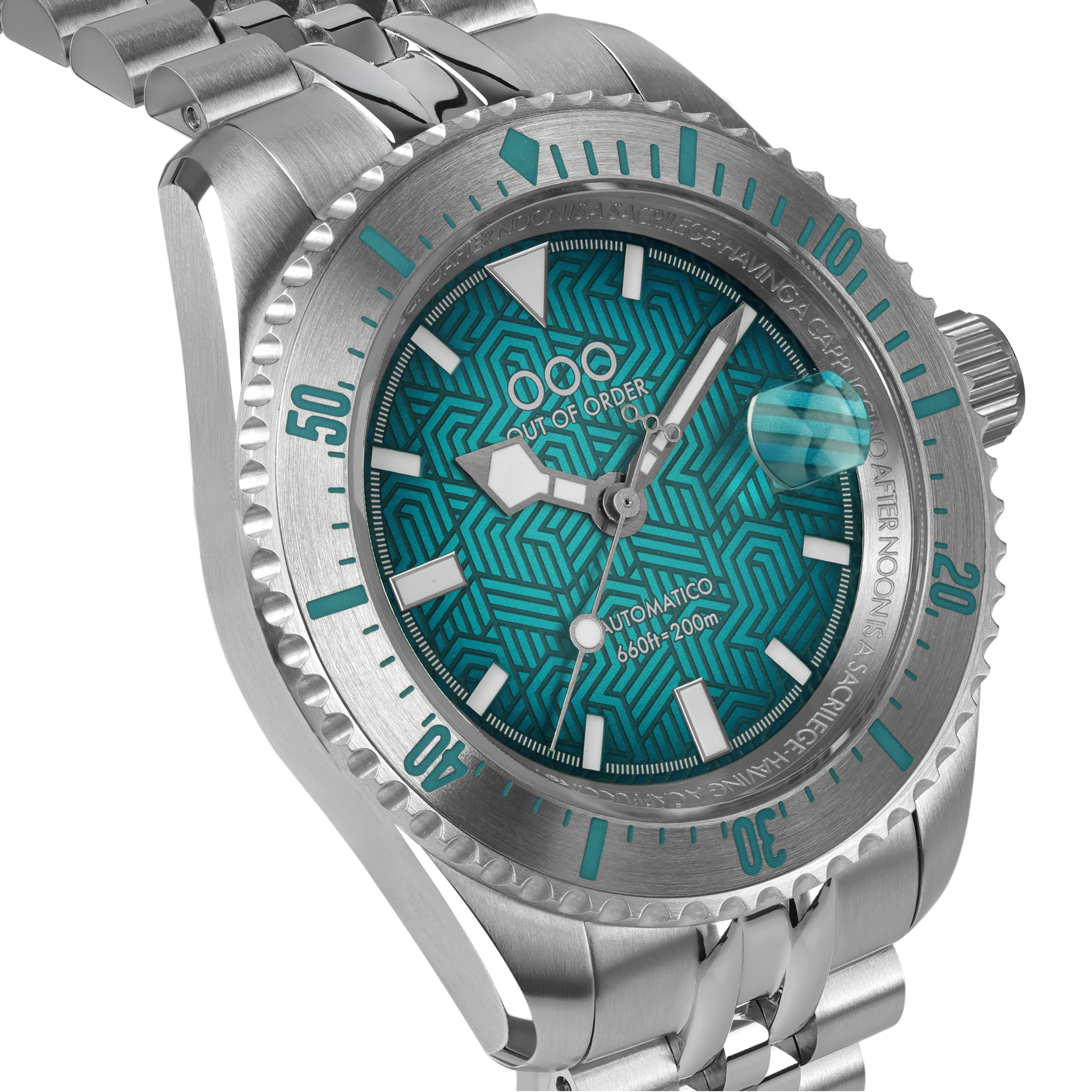 Out Of Order Diverissimo Azteco Ottanio orologio verde 42 mm