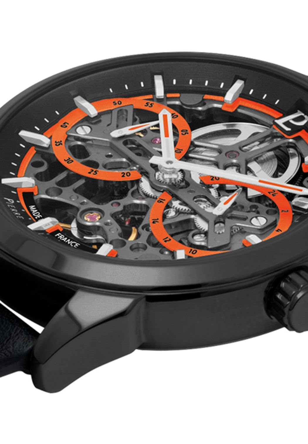Pierre Lannier Monarck orologio automatico 43 mm acciaio 5 ATM