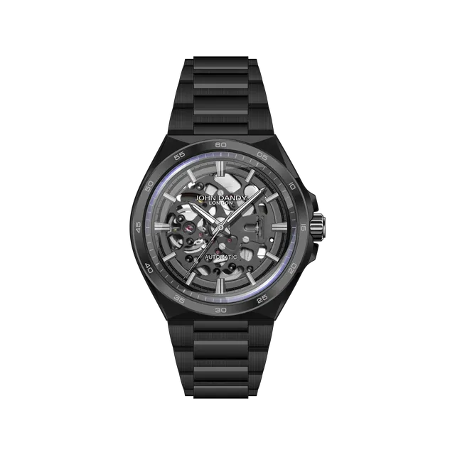 John Dandy JD5309 orologio quarzo uomo nero