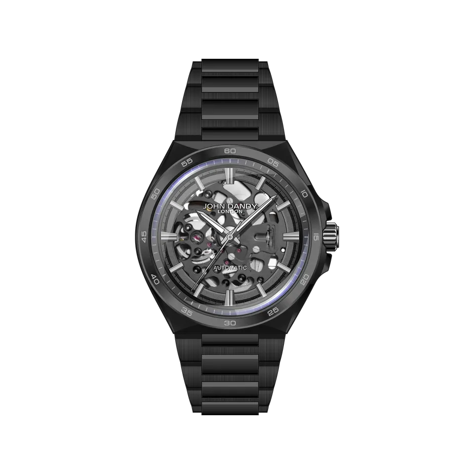 John Dandy JD5309 orologio quarzo uomo nero