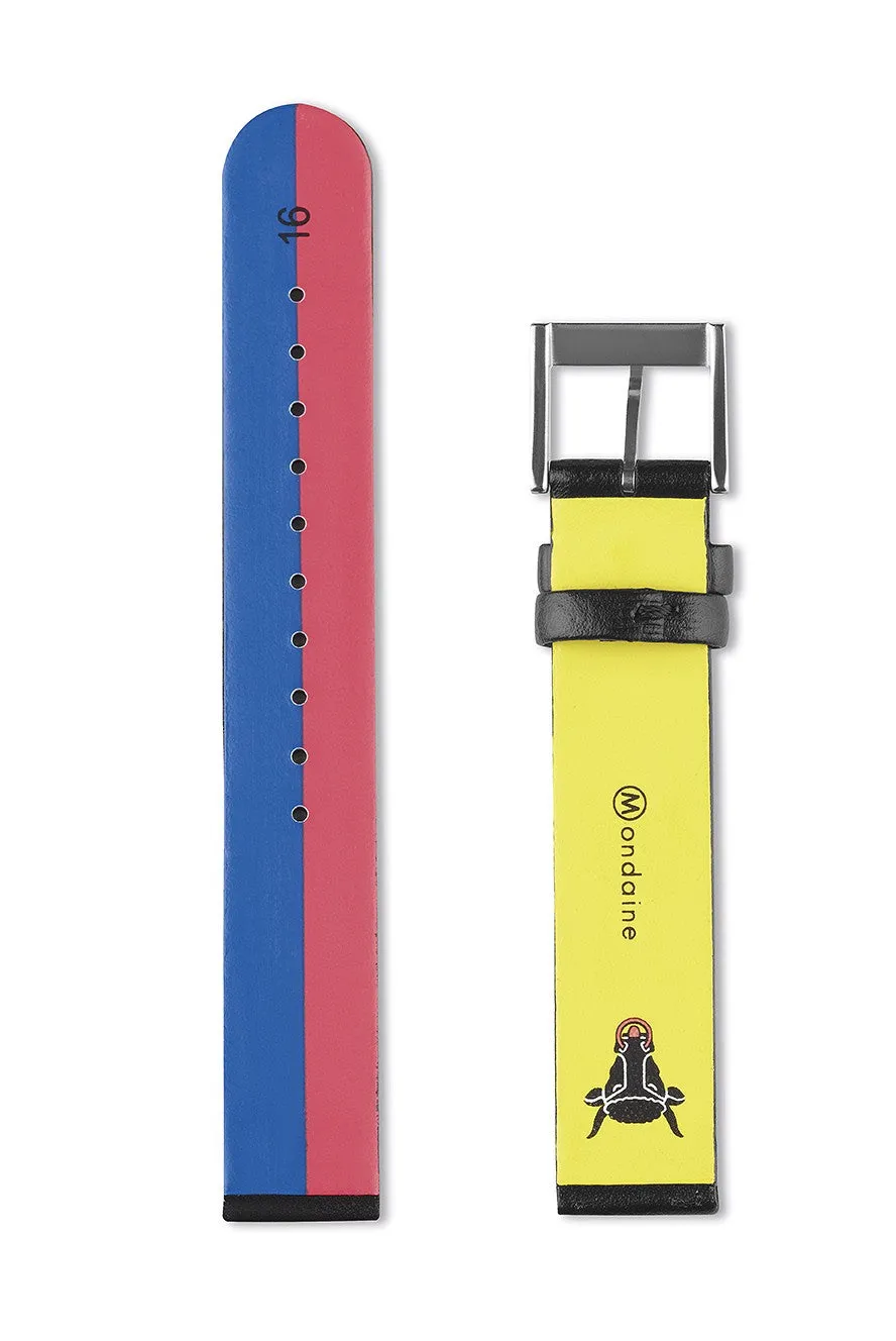Mondaine Gottardo Nord Sud cinturino pelle 16mm
