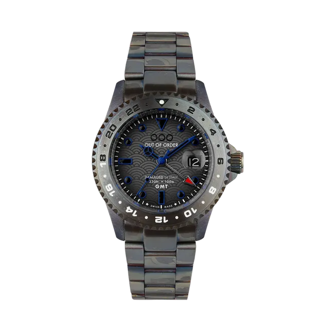 Out Of Order GMT Tokyo Shibuya Ultra Distressed Orologio 44mm