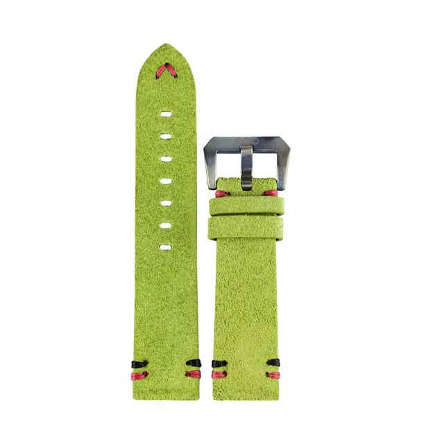 Out Of Order Anguria cinturino pelle 22 mm verde
