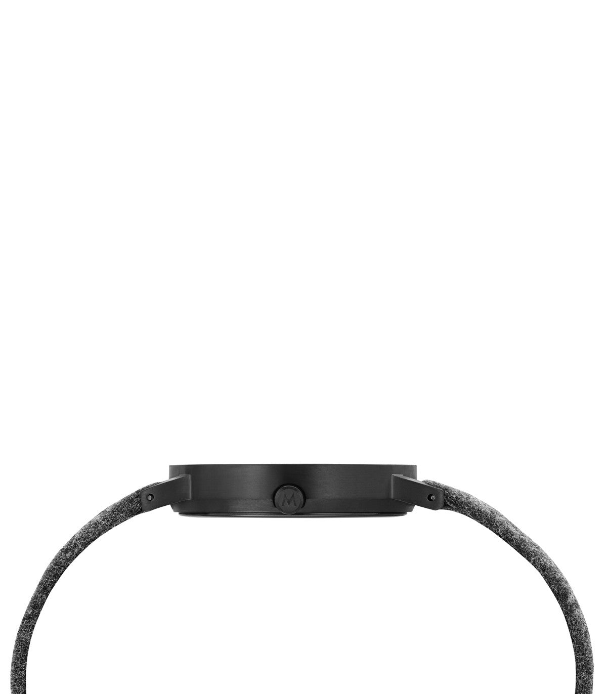 Mondaine Classic orologio nero 36 mm quarzo