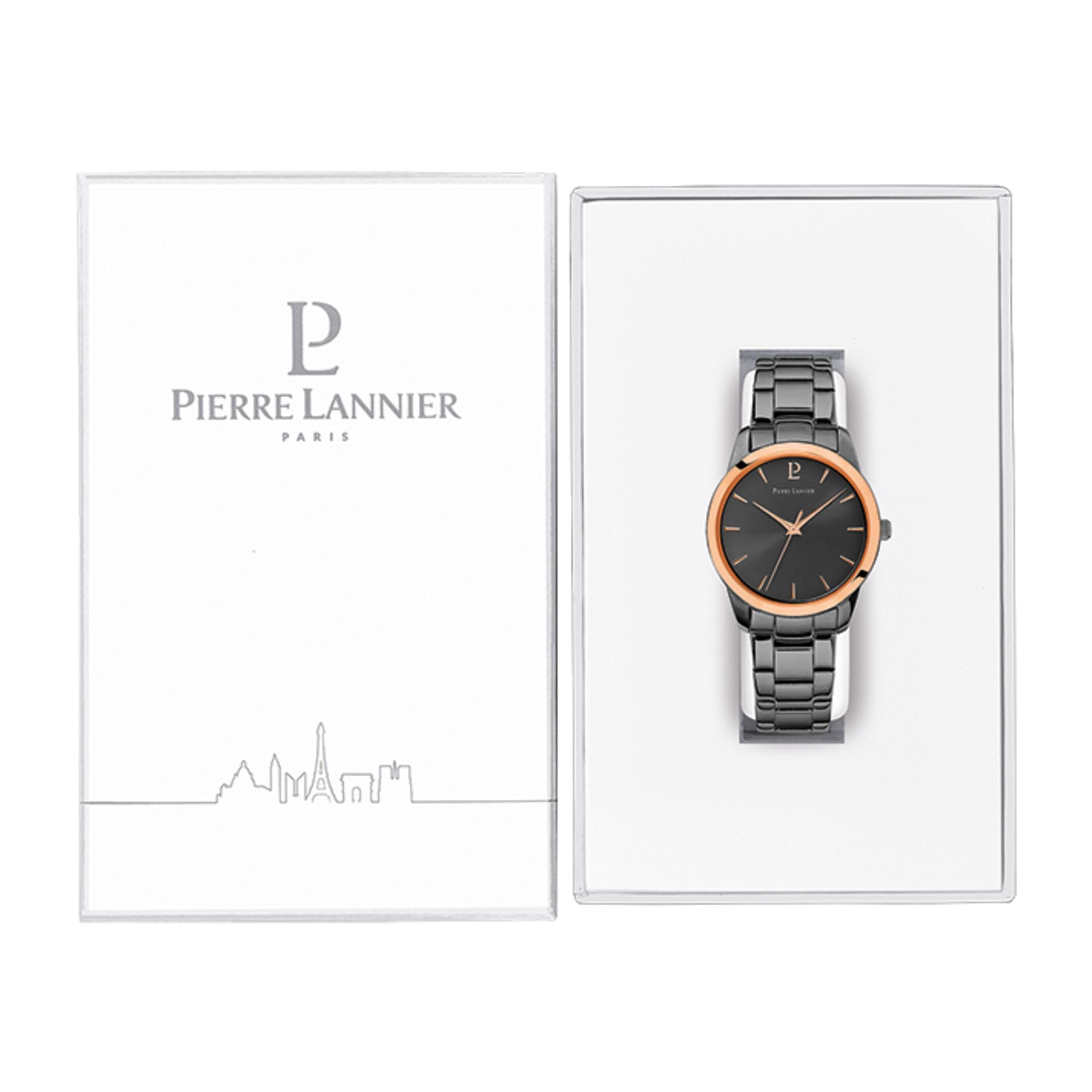 Pierre Lannier Roxane orologio al quarzo acciaio 35,5 mm