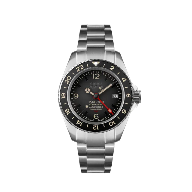 Out Of Order 10th Anniversary orologio GMT 40 mm nero