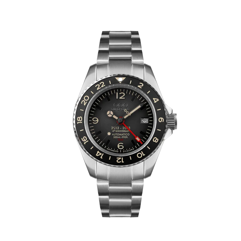 Out Of Order 10th Anniversary orologio GMT 40 mm nero