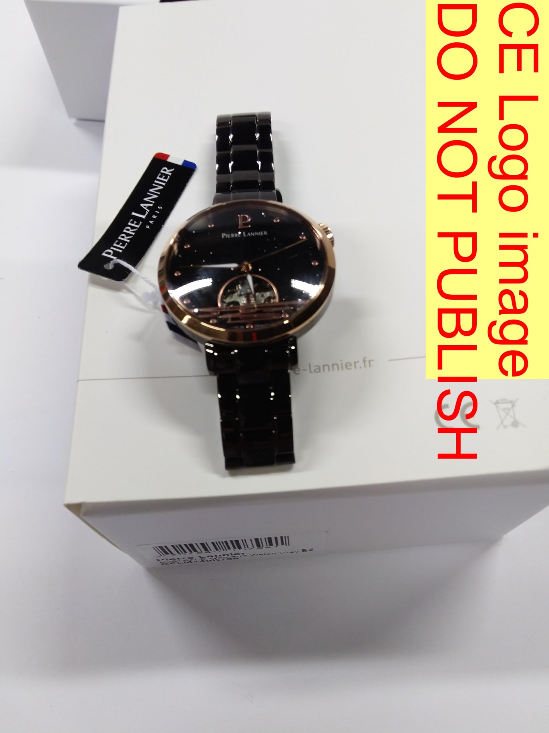 Pierre Lannier Australe orologio automatico 35mm acciaio