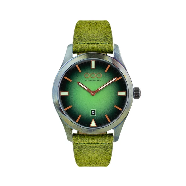 Out Of Order 143 Green orologio quarzo 40mm verde