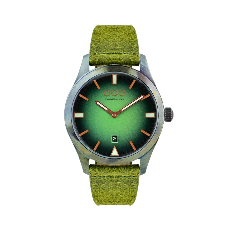 Out Of Order 143 Green orologio quarzo 40mm verde