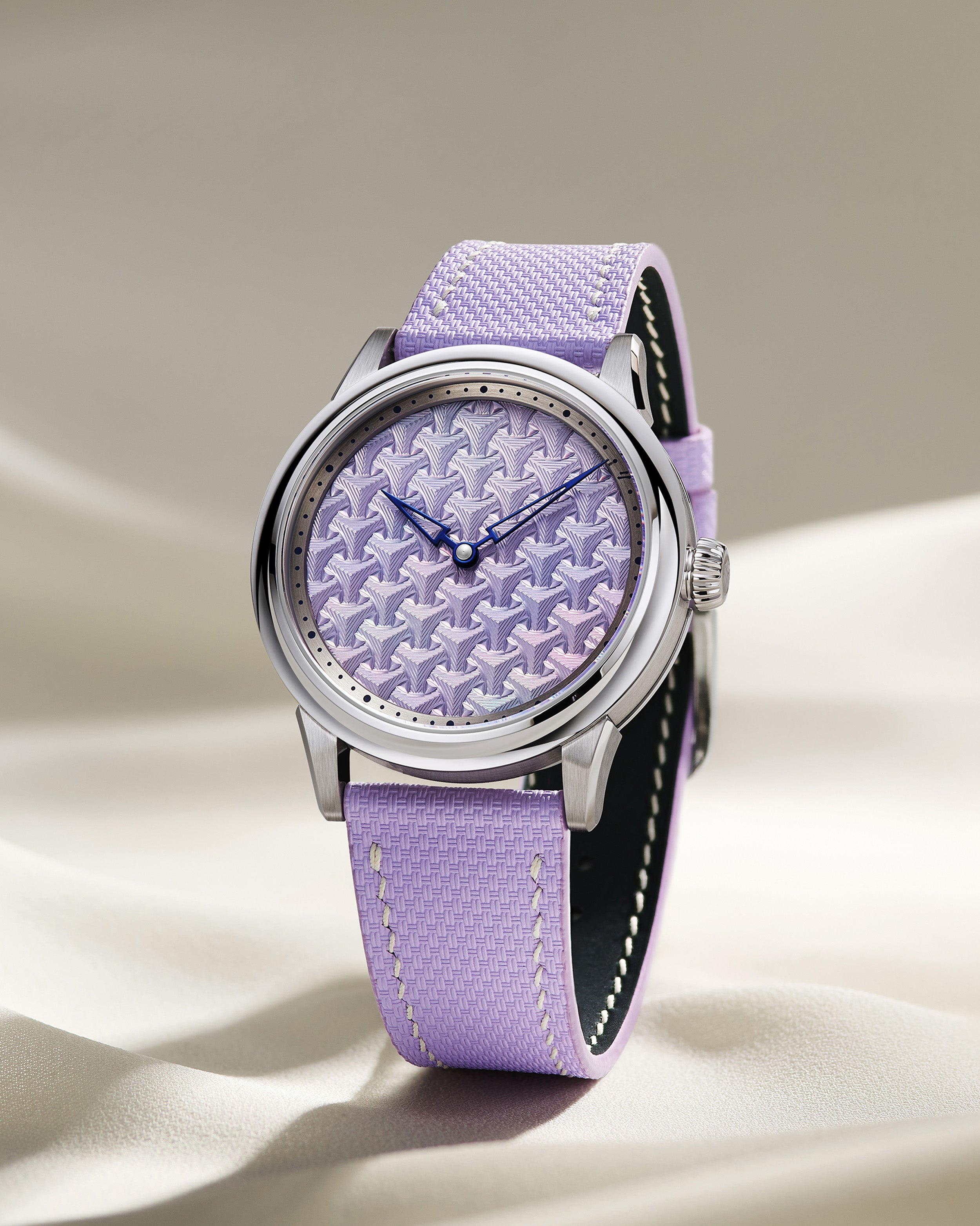 Selten Jui Bauhinia orologio viola madreperla