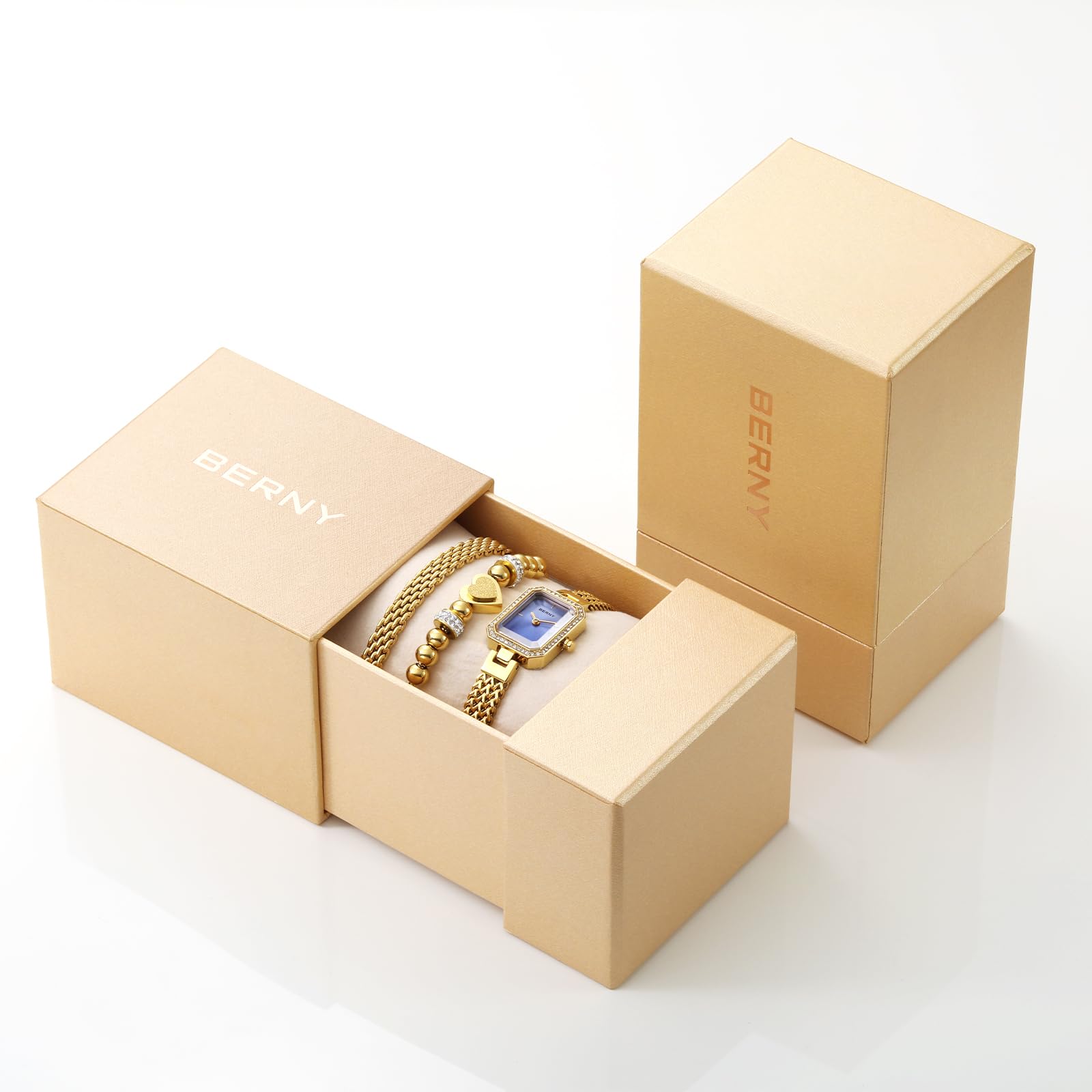 Berny Gold Collection orologio donna viola sfumato oro