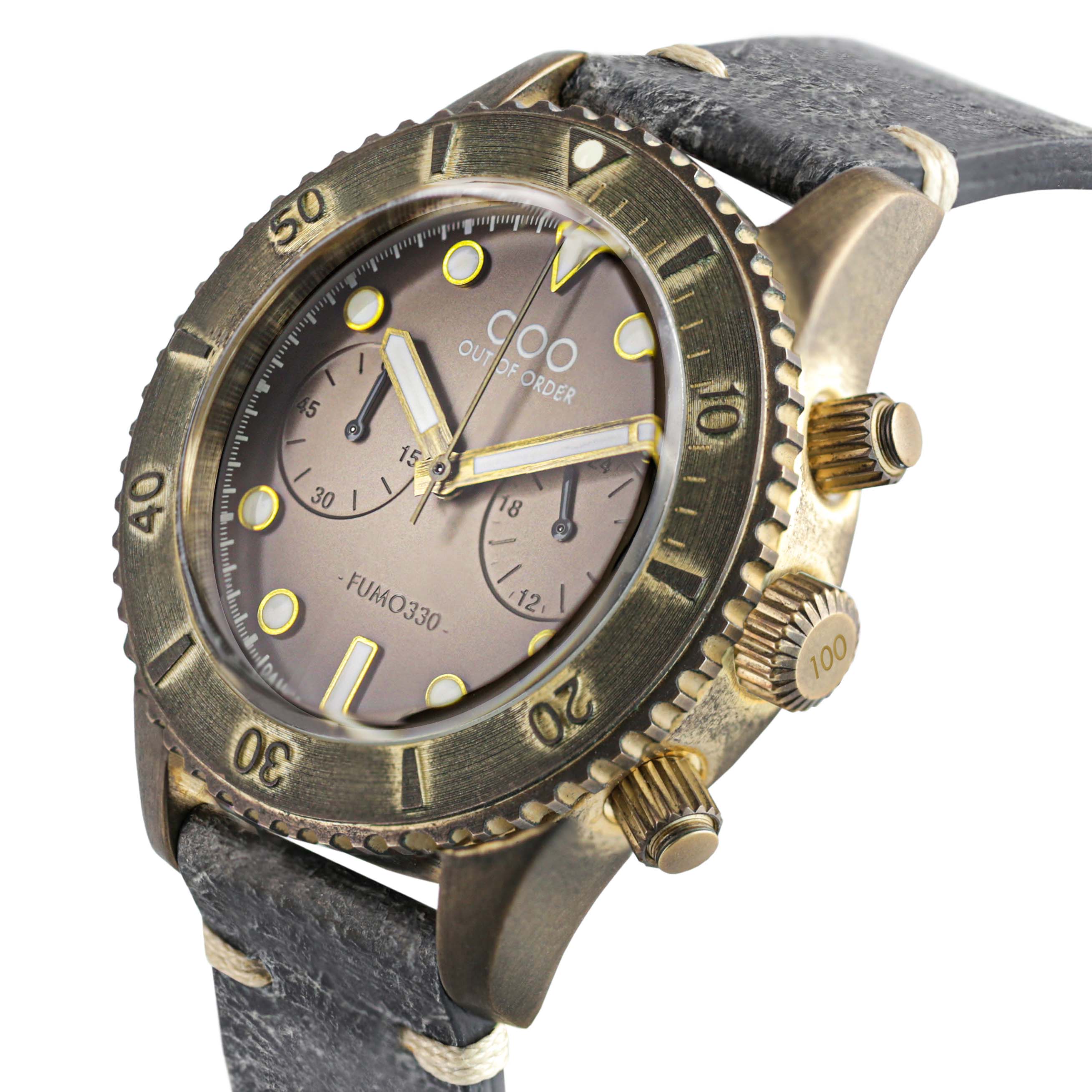 Out Of Order Fumo330 orologio cronografo bronzo