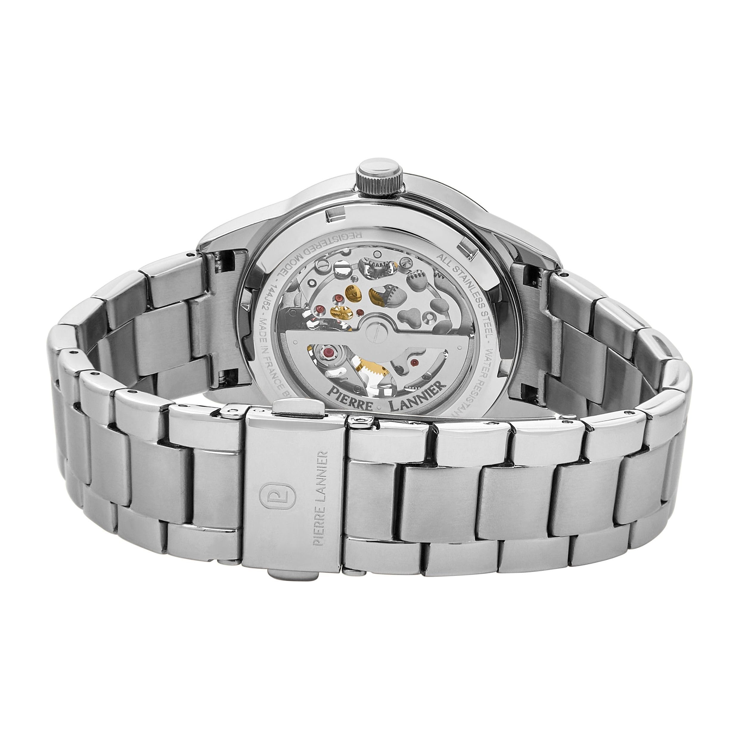 Pierre Lannier Thea orologio automatico 35,5 mm acciaio