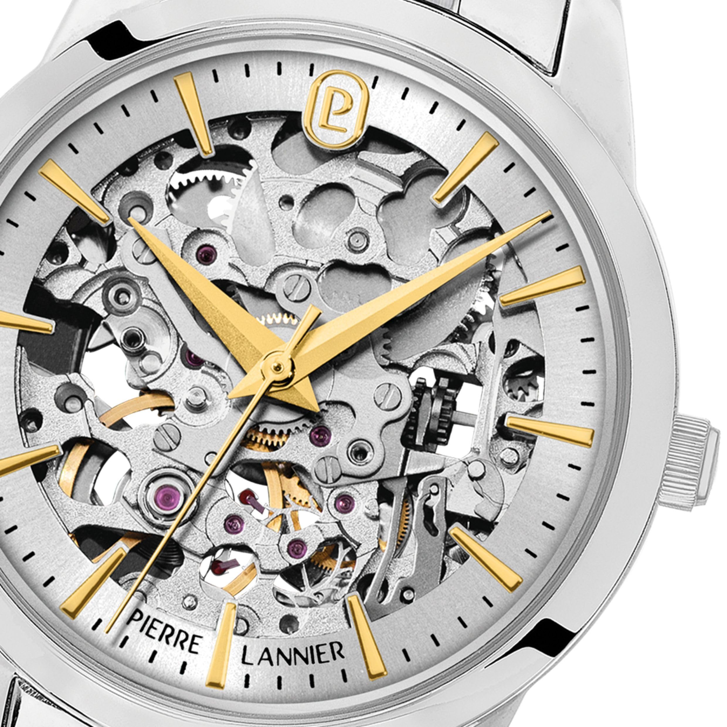 Pierre Lannier Thea orologio automatico 35,5 mm acciaio