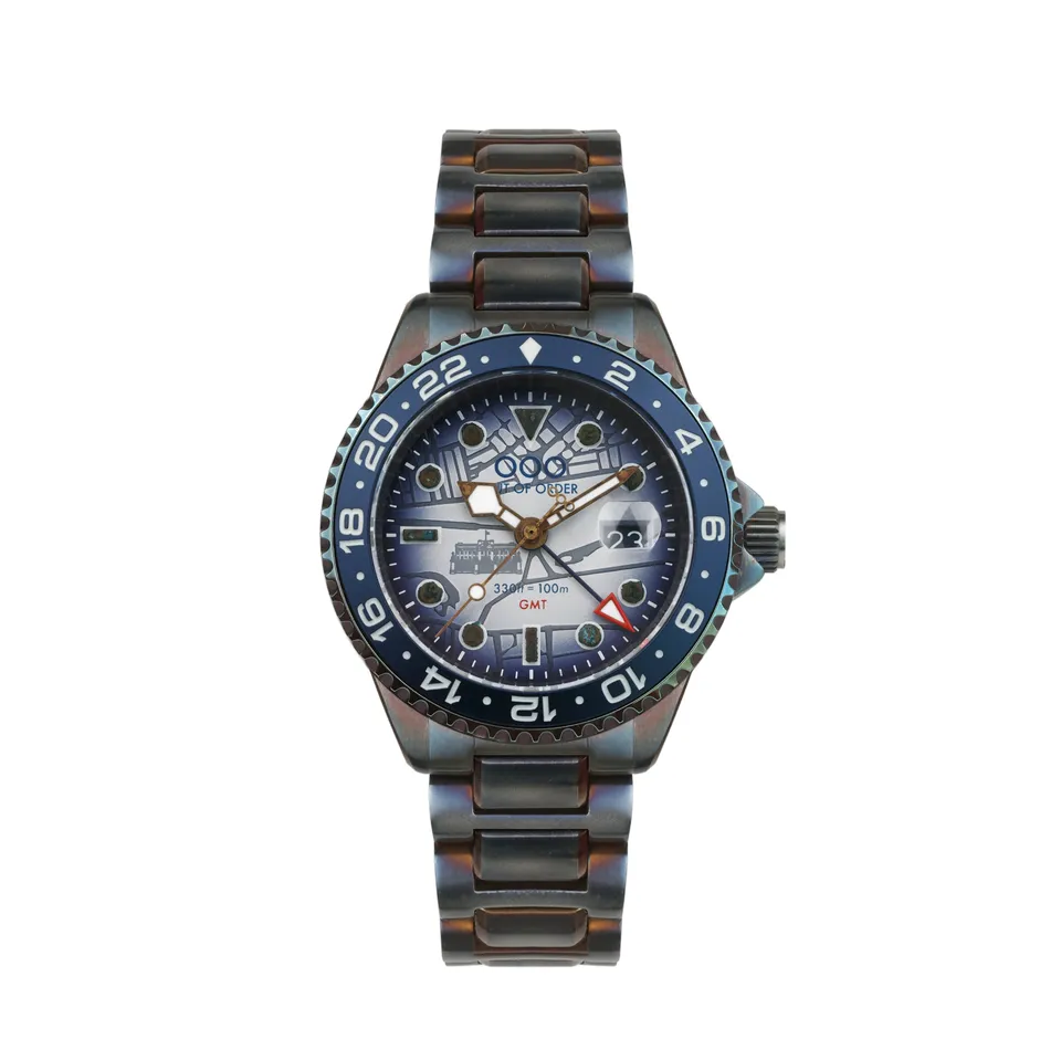 Out Of Order Casanova London GMT orologio quarzo 40 mm