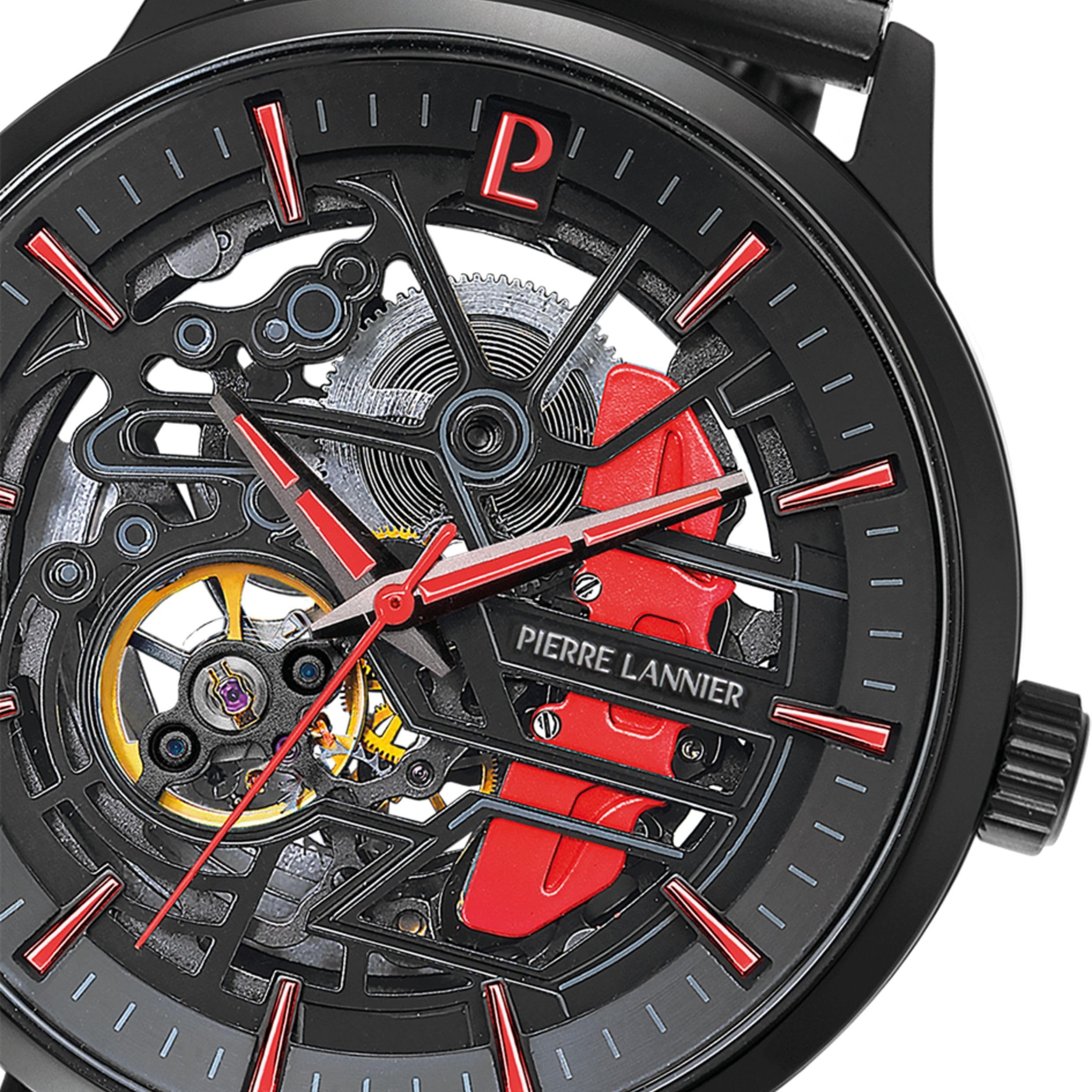 Pierre Lannier Paddock orologio automatico acciaio 5 ATM