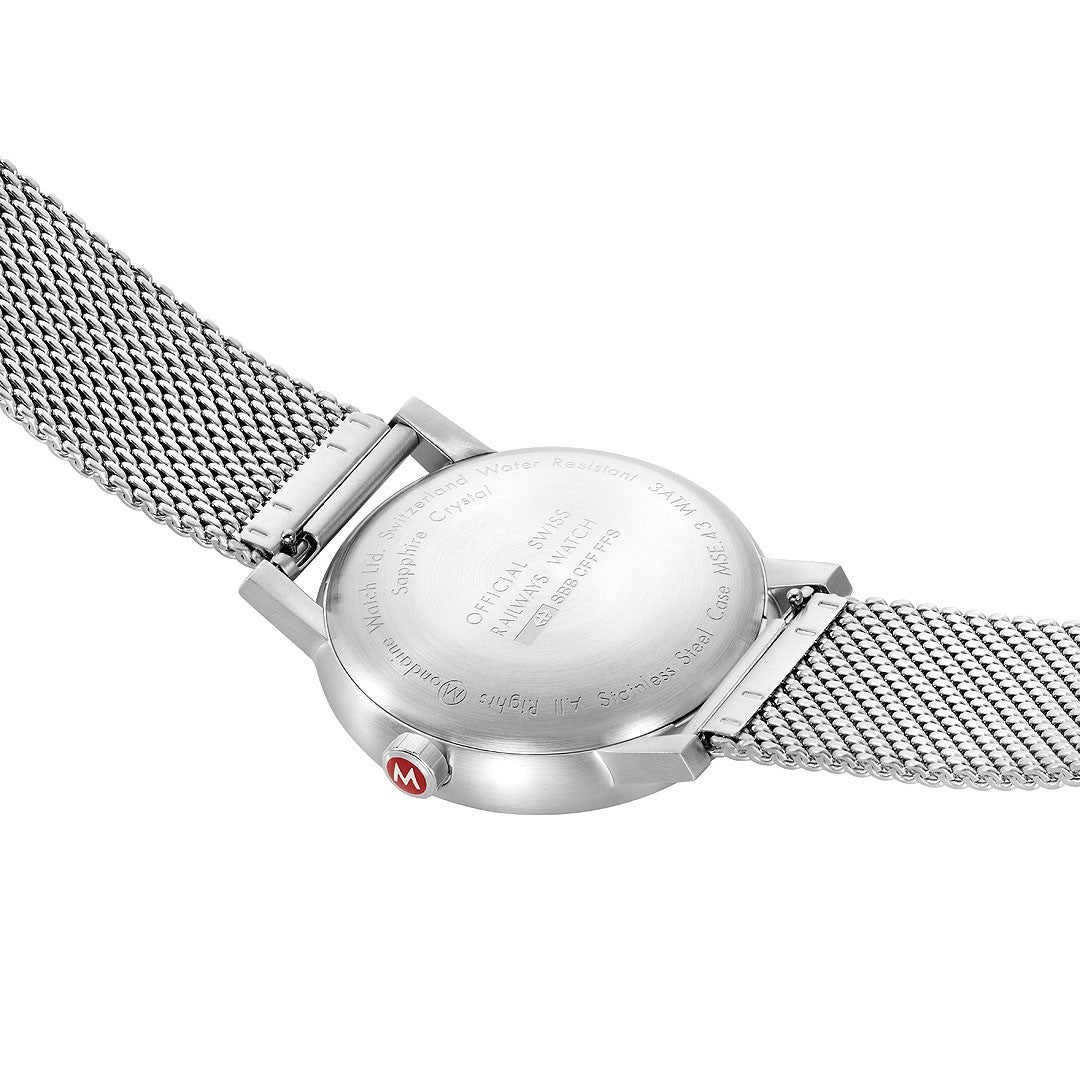 Mondaine evo2 Big orologio 43mm acciaio quarzo