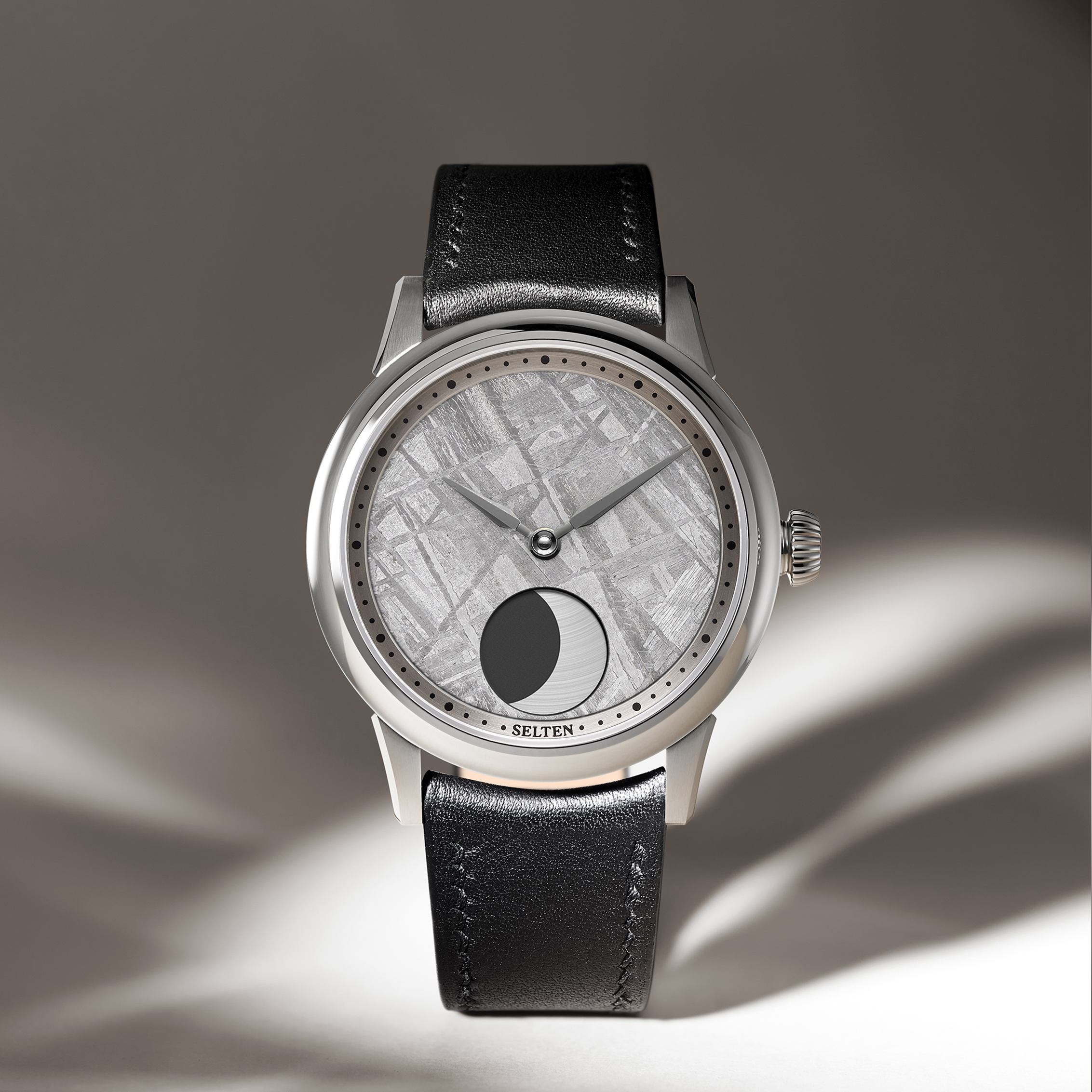 Selten M1 Moonphase orologio meteorite grigio