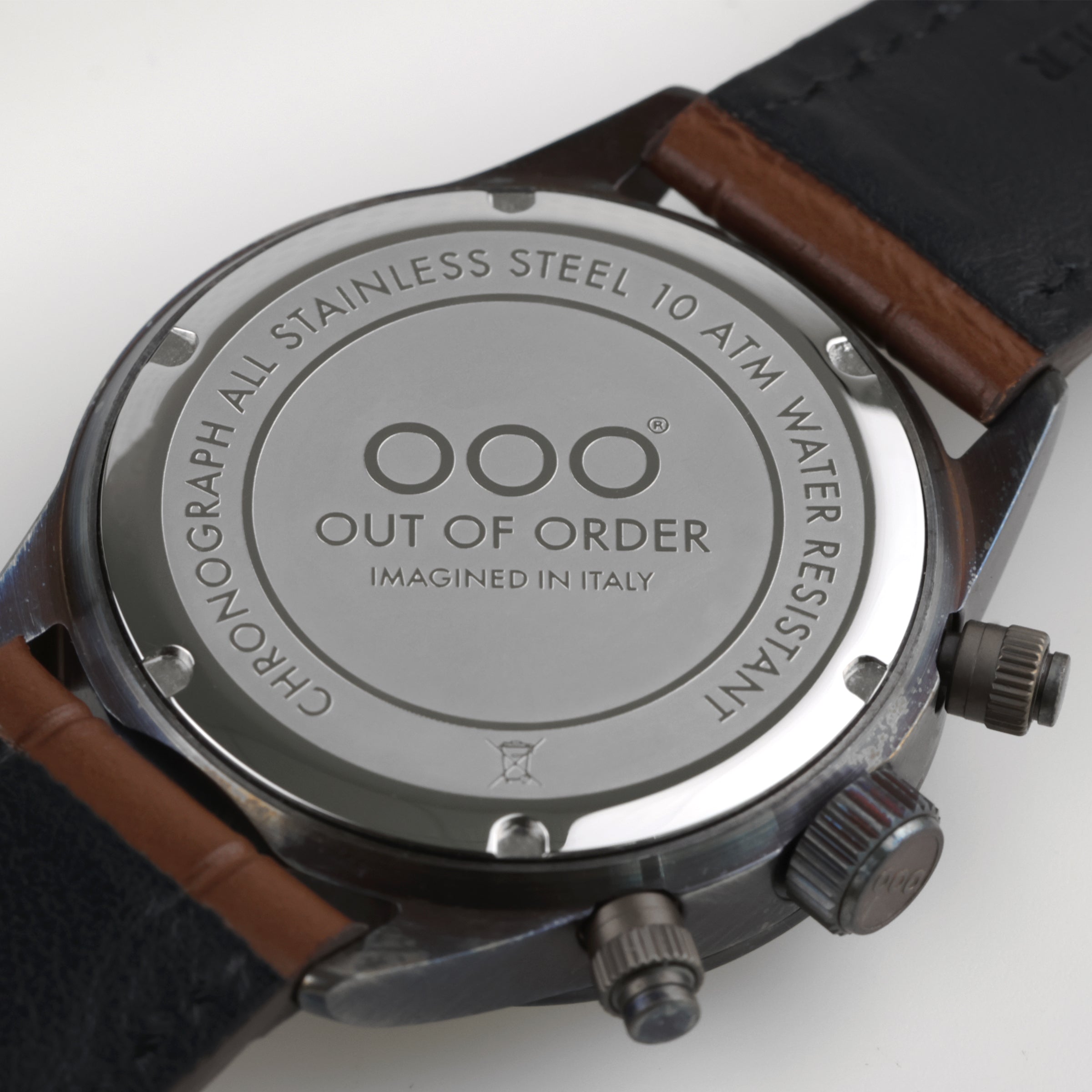 Out Of Order Supervintage Safari Bronze cronografo verde 42 mm