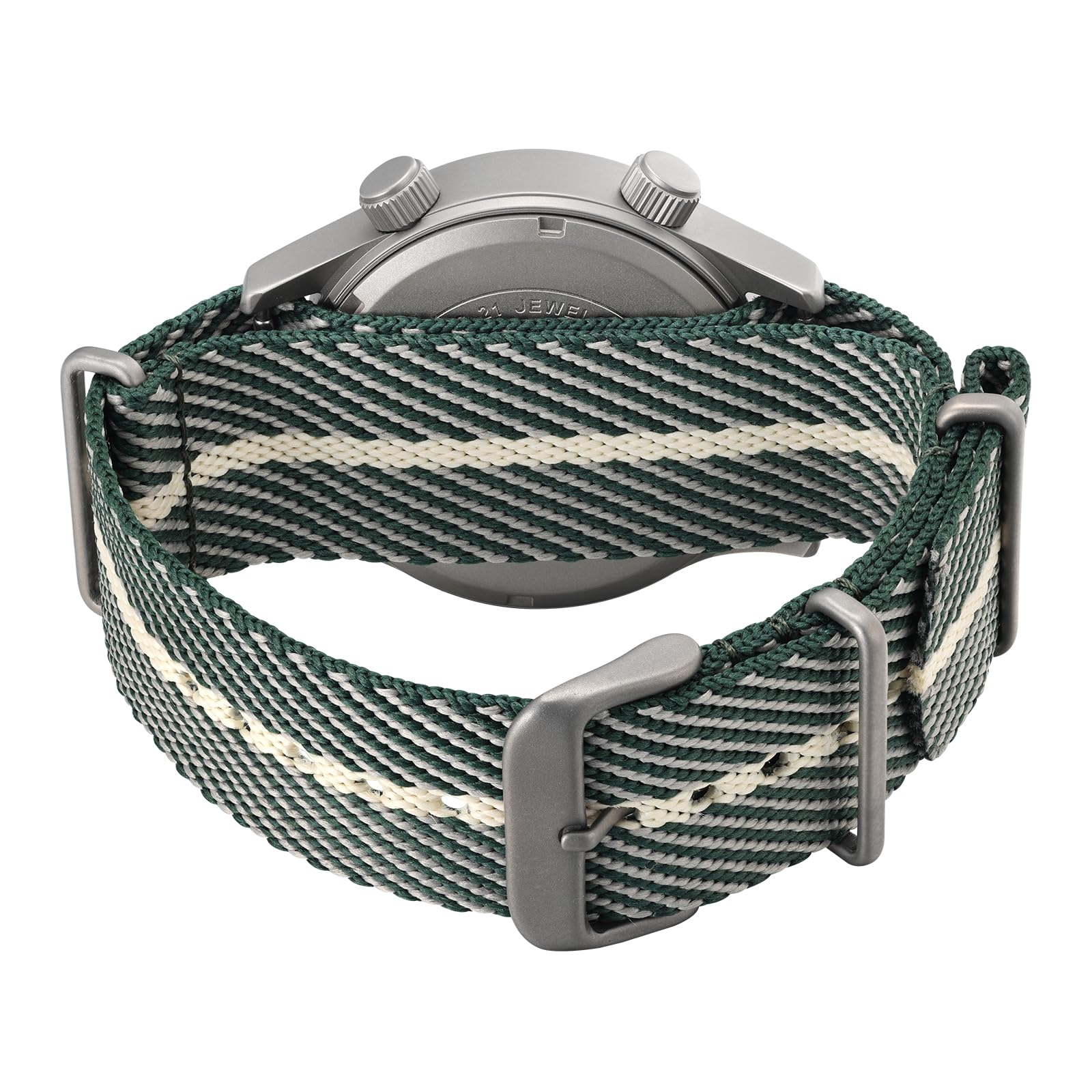 Berny Diver Orologio Automatico Uomo Verde Marrs 200M