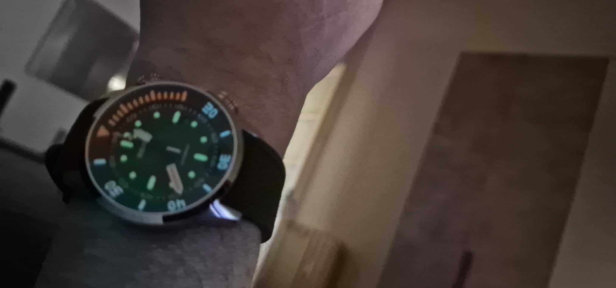 Berny Diver Collection orologio automatico nero 200M