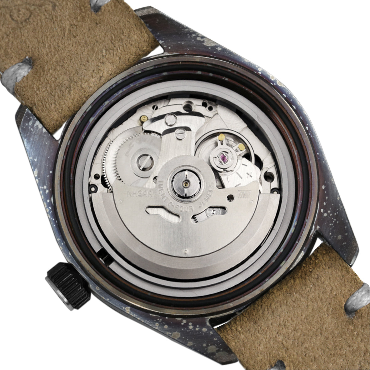Out Of Order Shaker Margarita Automatic GMT orologio marrone 40 mm