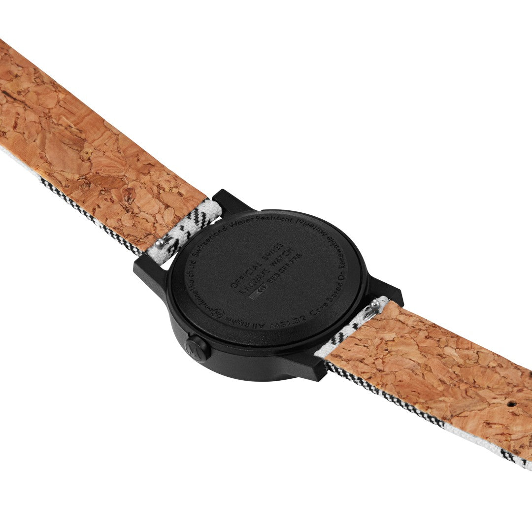 Mondaine Essence Tartan orologio 32mm tessuto