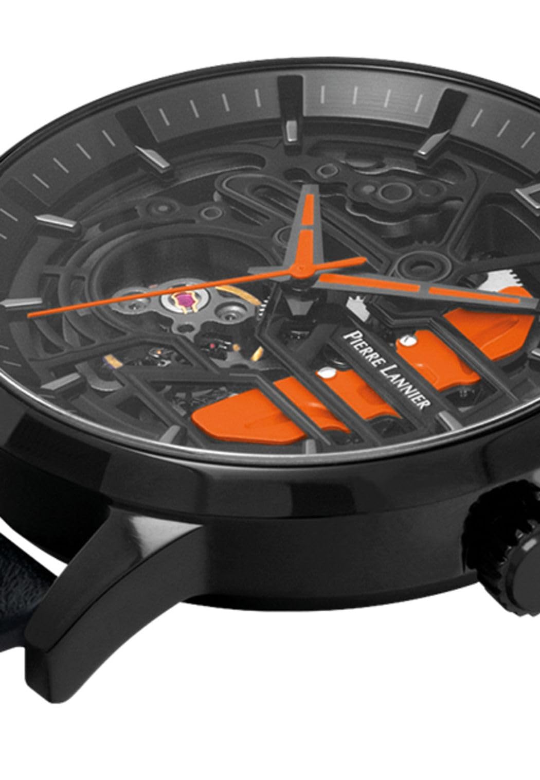 Pierre Lannier Paddock orologio automatico 43 mm acciaio 5 ATM
