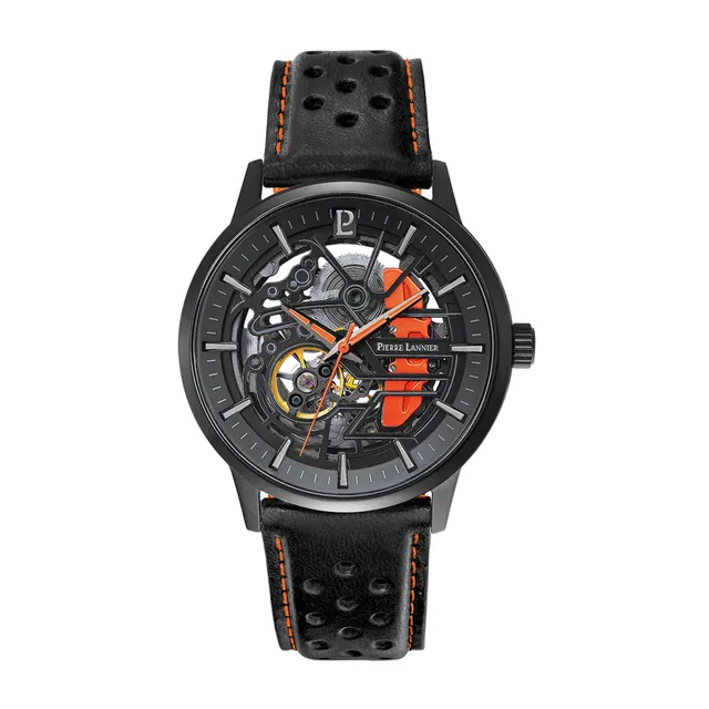 Pierre Lannier Paddock orologio automatico 43 mm acciaio 5 ATM