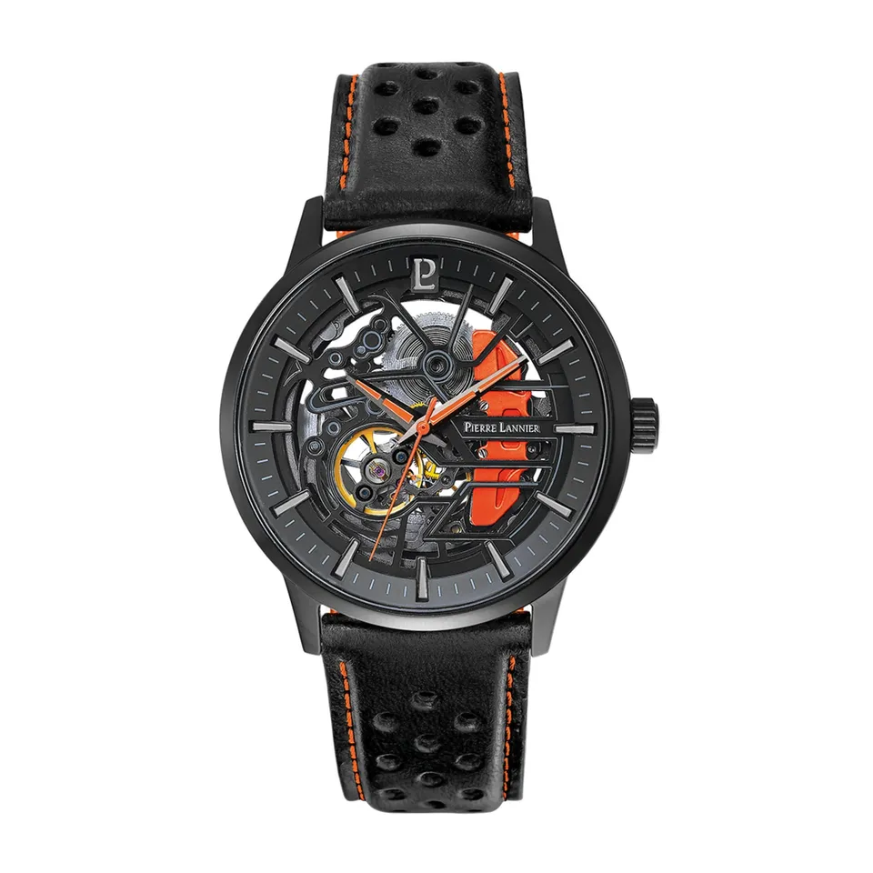 Pierre Lannier Paddock orologio automatico 43 mm acciaio 5 ATM