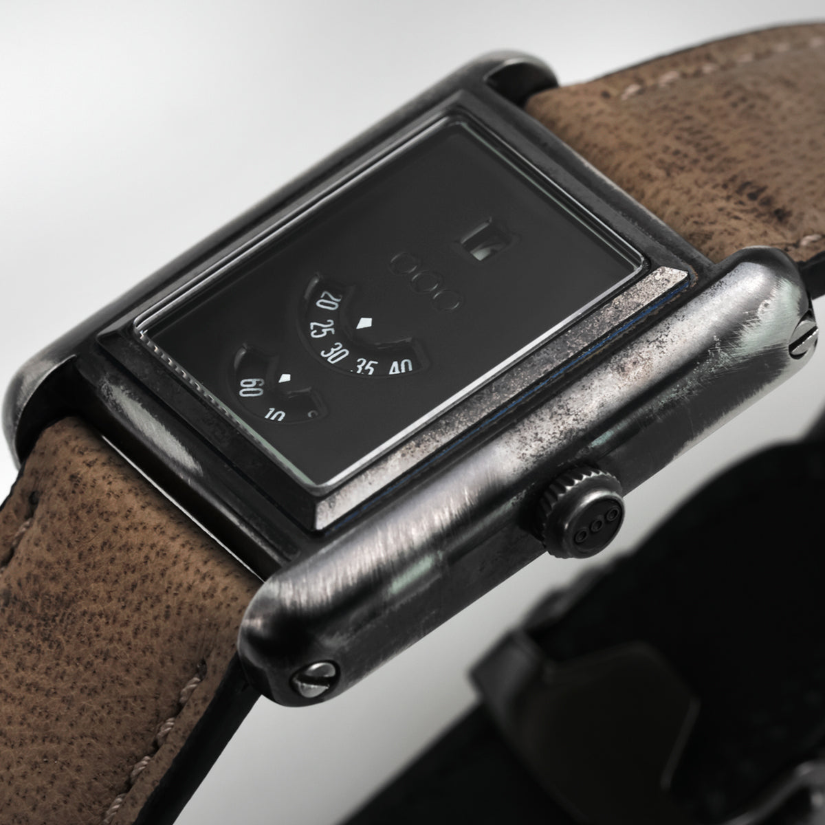Out of Order Forma Venti Ultra Distressed orologio nero