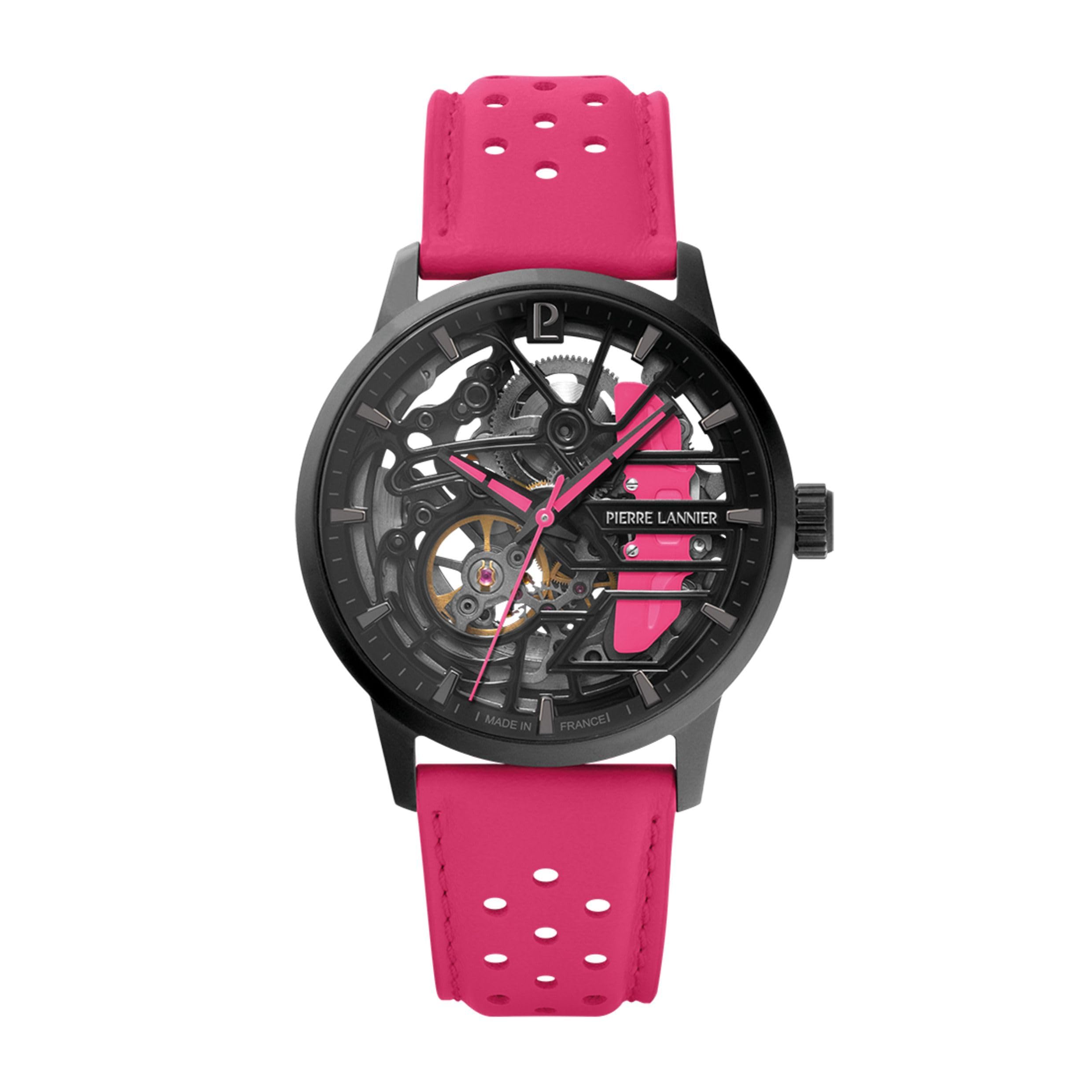 Pierre Lannier Paddock Orologio Automatico 39 mm Acciaio