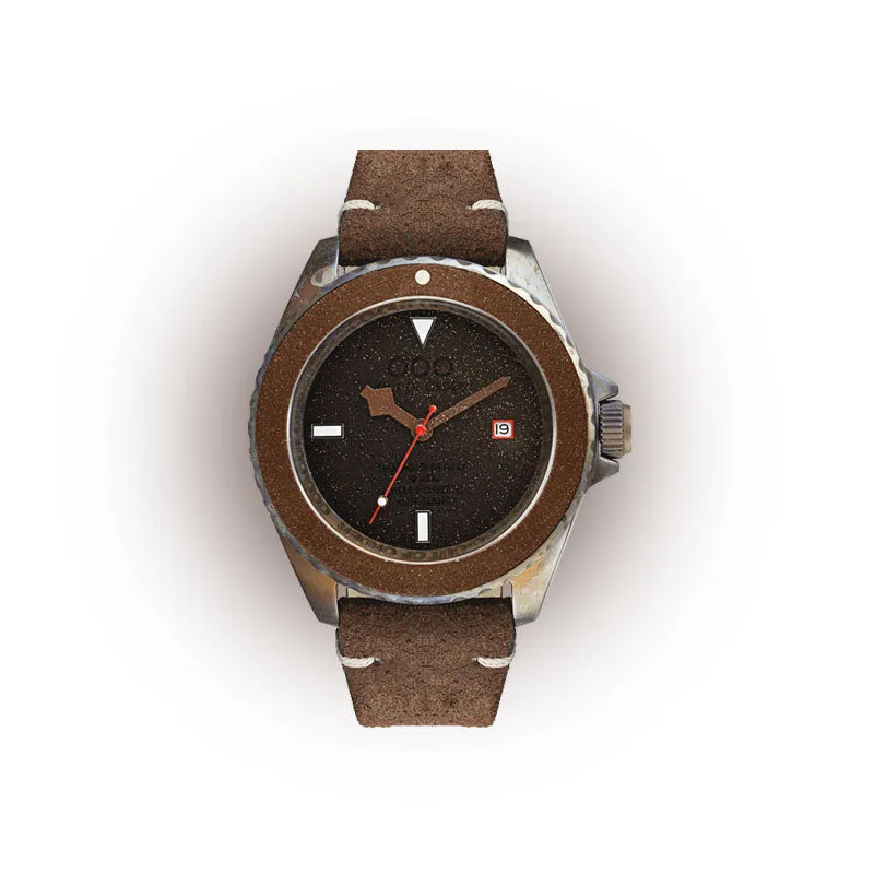 Out Of Order ModeratOOOr 2.0 orologio automatico marrone 44 mm