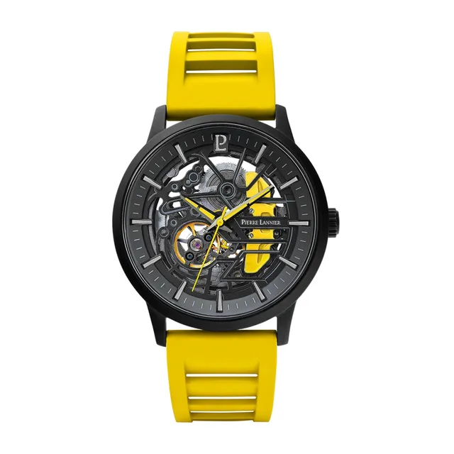Pierre Lannier Paddock orologio automatico 43 mm acciaio