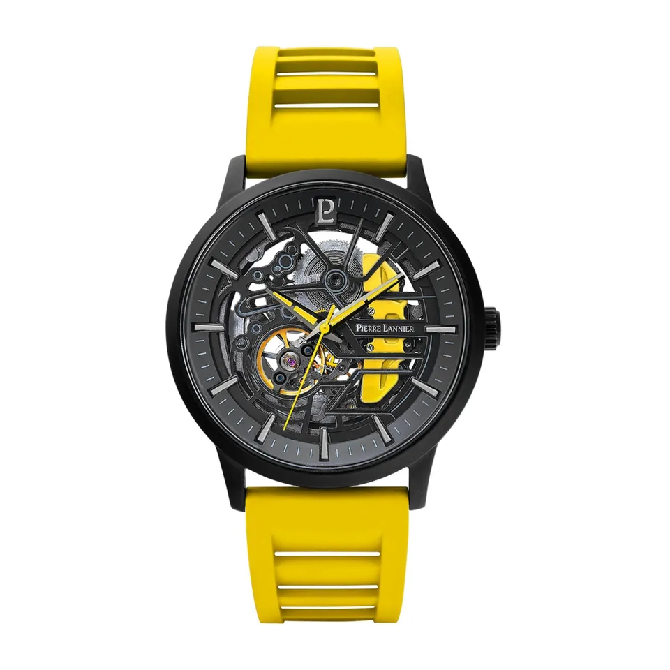 Pierre Lannier Paddock orologio automatico 43 mm acciaio