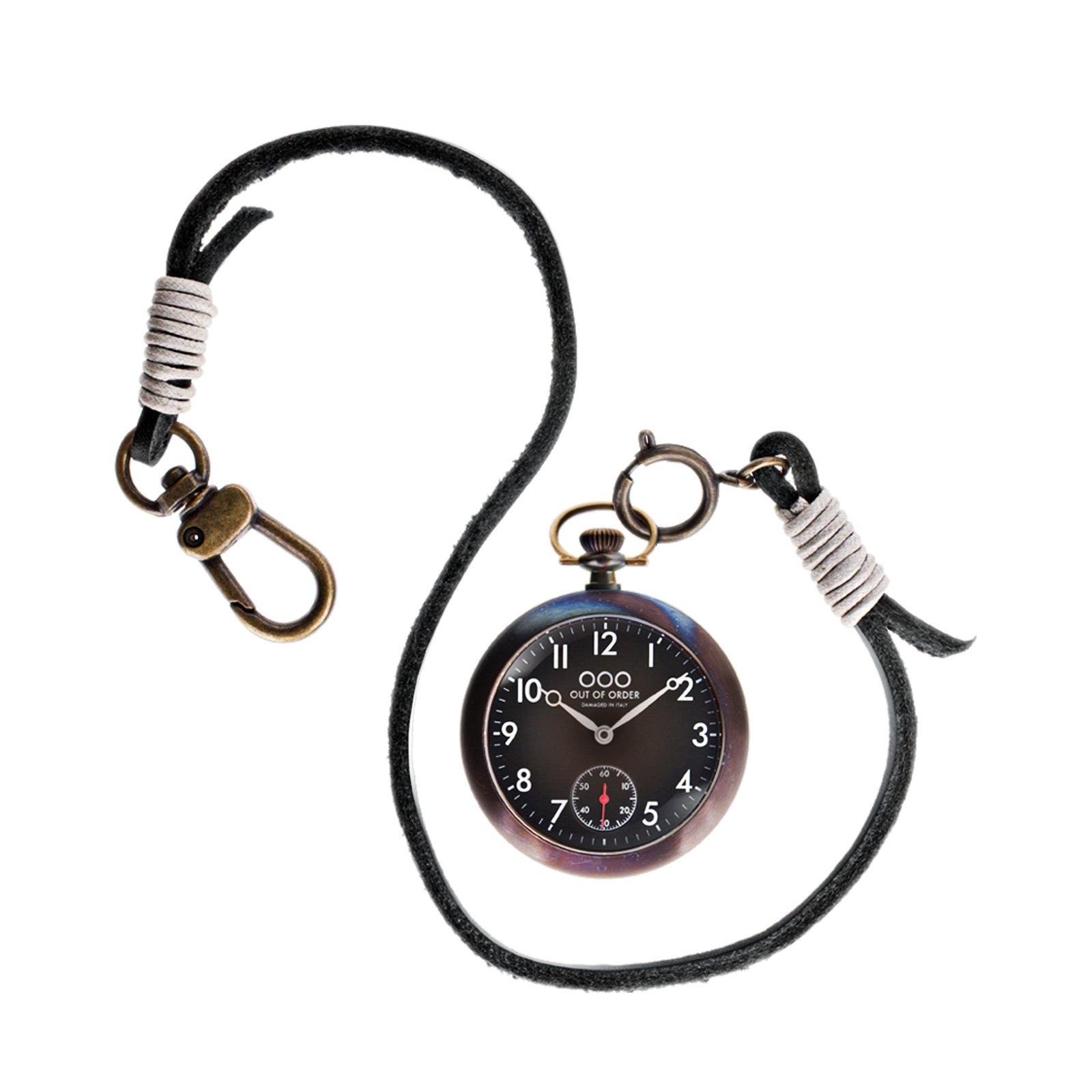Out Of Order Calabrone Black orologio da tasca 47 mm